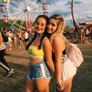 “High ness” urban outfitters x juicy couture top